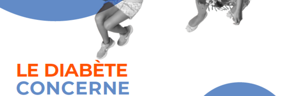 Affiche de prévention contre le diabète